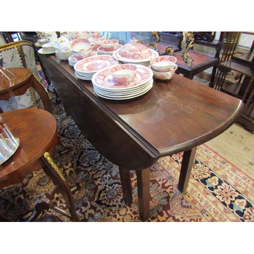 288 - George III Mahogany Drop Leaf Hunt Table Approximately 6ft Long