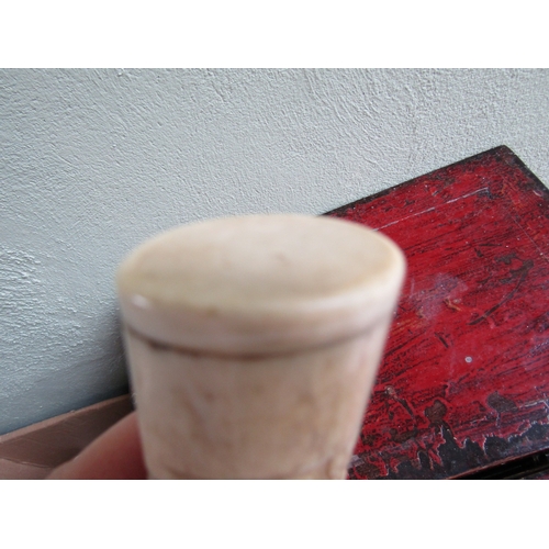 296 - Antique Carved Table Piece Japanese Approximately 5 Inches High