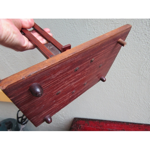 299 - French Antique Cigar Guillotine Working Order Approximately 16 Inches High