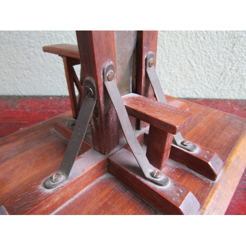 299 - French Antique Cigar Guillotine Working Order Approximately 16 Inches High