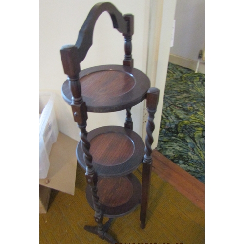 31 - Edwardian Cake Stand Three Tier Full Size