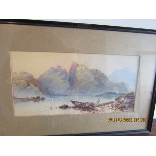 38 - Marine School Watercolour and Another Two in Lot Largest Approximately 9 Inches High x 16 Inches Wid... 