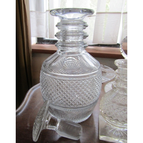 41 - Collection of Various Irish Crystal Including Early Examples Quantity as Photographed