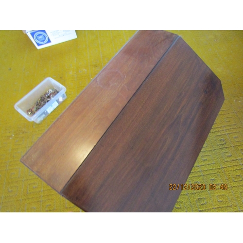 44 - Antique Mahogany Drop Leaf Sutherland Table