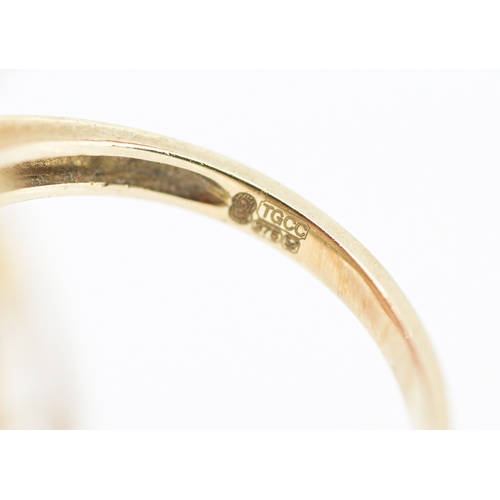 50 - Round Cut and Tapered Baguette Cut Diamond Set Cluster Ring with Sapphire Set Halo Surround Mounted ... 