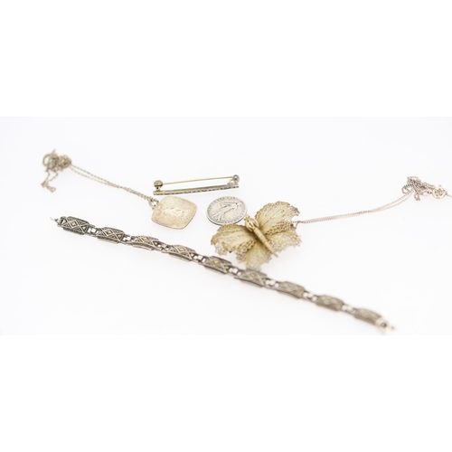 Collection of Various Silver Jewellery Quantity as Photographed