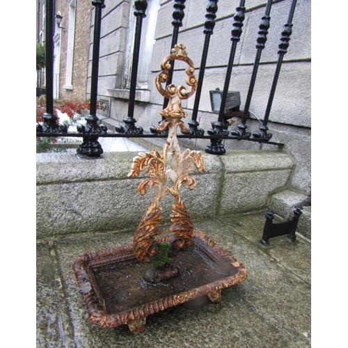 1 - Irish Willam IV Boot Scraper or Front Door Stand Approximately 20 Inches High