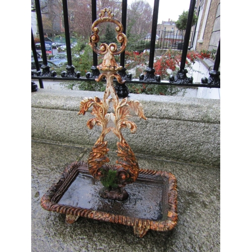 1 - Irish Willam IV Boot Scraper or Front Door Stand Approximately 20 Inches High