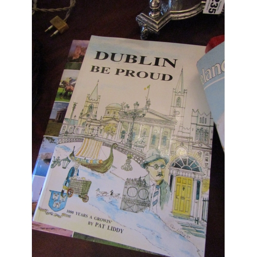 107 - Four Volumes Irish Interest & Various Other Lithographs Unframed Including First Edition Hardback Th... 