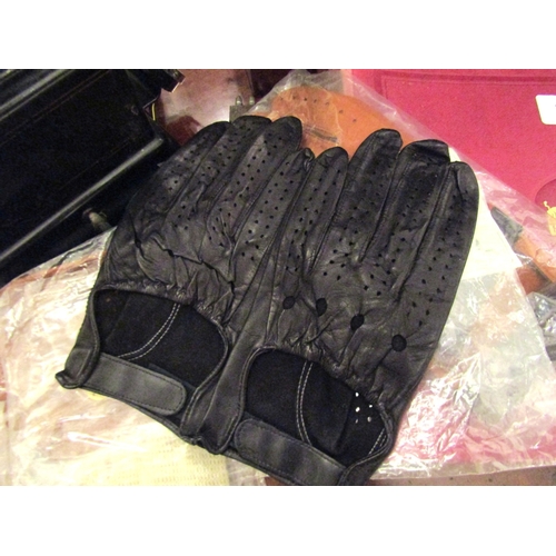 19 - Five Pairs of Gentlemans Fine Kid Leather Brooklands Driving Gloves Original Packaging Present Sizes... 