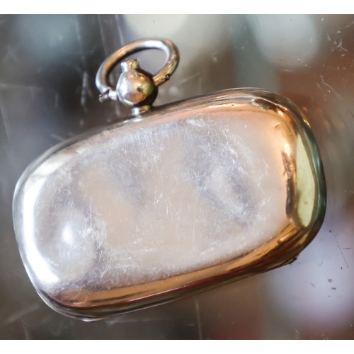 35 - Double Sovereign Case Hinged Cover Spring-loaded Mechanism Working Order