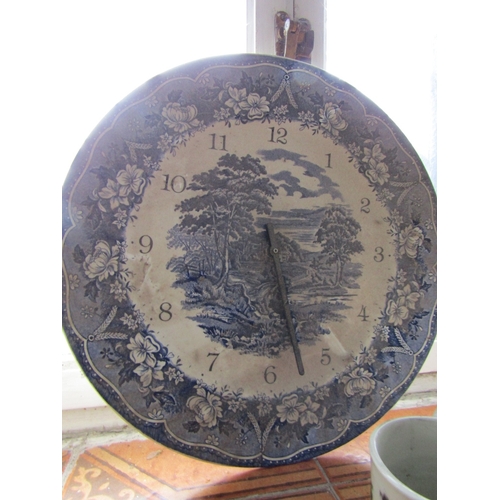 Shelf of Various Porcelain Items and Others Including Willow Pattern ...