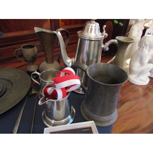 86 - Collection of Various Plate Brass and Other Ware Quantity as Photographed