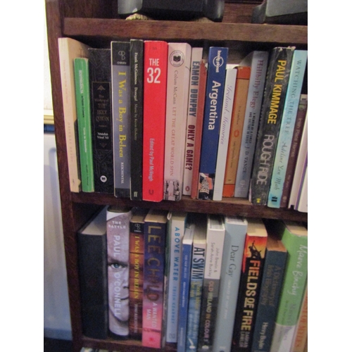 88 - Collection of Books Contained within Bookcase Some Irish Interest