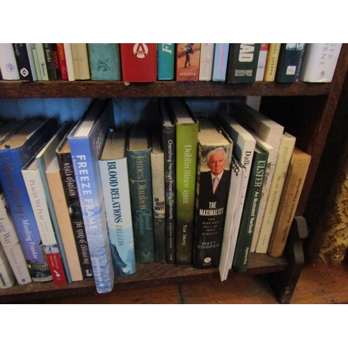 88 - Collection of Books Contained within Bookcase Some Irish Interest