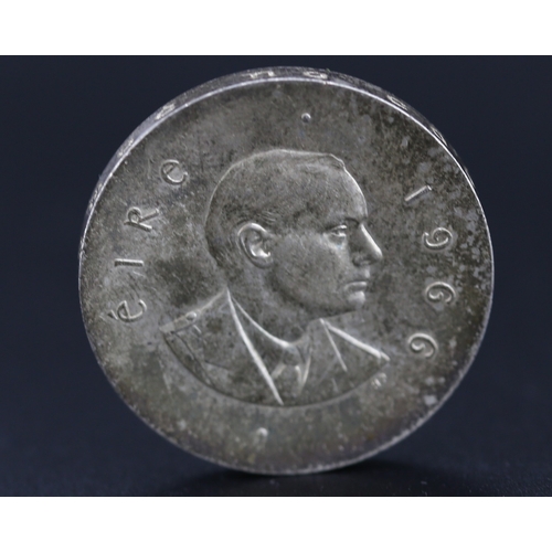 246 - Padraig Pearse Irish Silver Ten Shilling Coin 1966