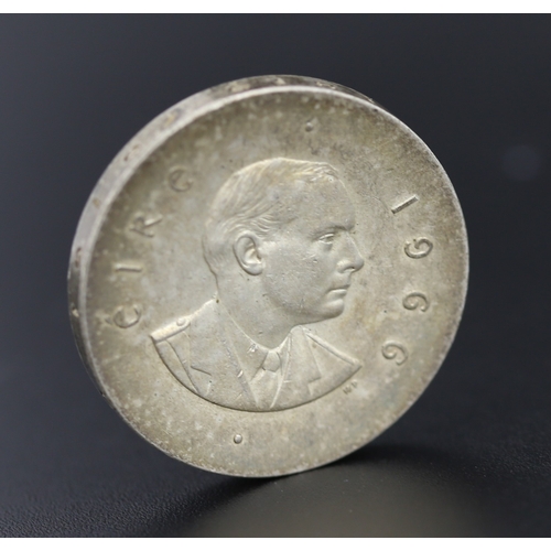247 - Padraig Pearse Irish Silver Ten Shilling Coin 1966
