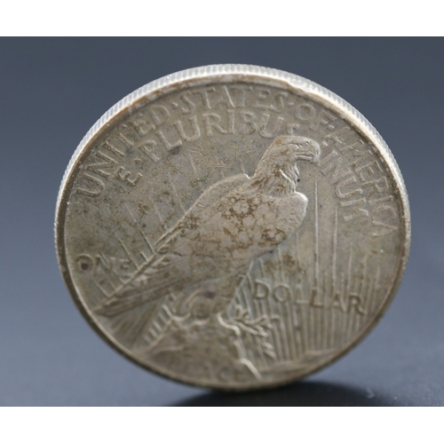 250 - Silver United States of America One Dollar Coin 1921