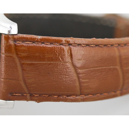 264 - Boss Hugo Boss Gentleman's Wristwatch Rose Gold Roman Numerals Date Aperture