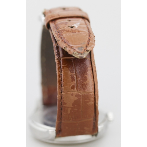 264 - Boss Hugo Boss Gentleman's Wristwatch Rose Gold Roman Numerals Date Aperture