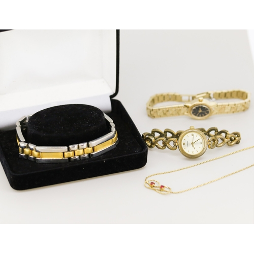 275 - Collection of Various Costume Jewellery and Ladies Watches Quantity as Photographed