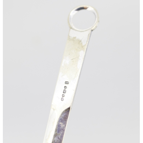 348 - Silver Plated Meat Skewer 33cm Long