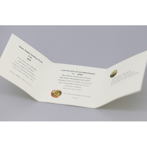 359 - Sterling Silver Proof 10 Euro Coin Issued to Mark the 100th Anniversary of the Birth of Samuel Becke... 