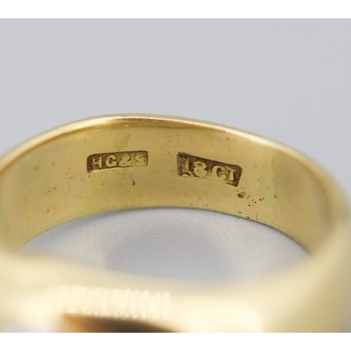 56 - Diamond Solitaire Bezel Set Band Ring Mounted in 18 Carat Yellow Gold Total Diamond Carat Weight App... 
