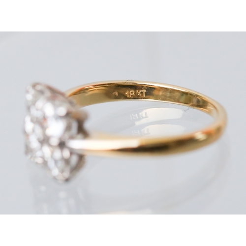 6 - Diamond Brilliant Cut Five Stone Set Ring Mounted in 18 Carat Yellow Gold Total Diamond Carat Weight... 