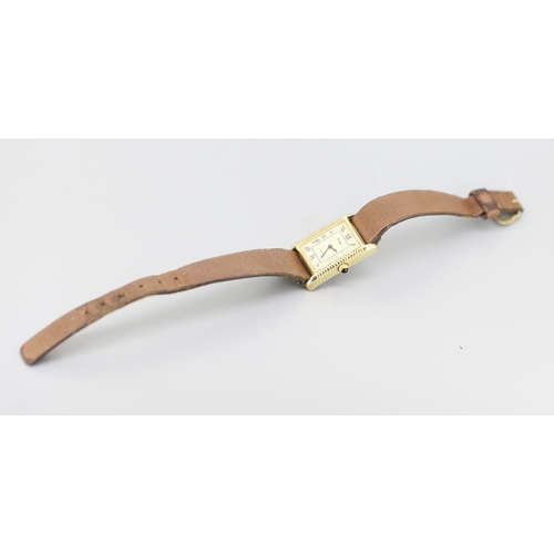 97 - Pulsar Gold Tone Ladies Quartz Wristwatch Roman Numerals