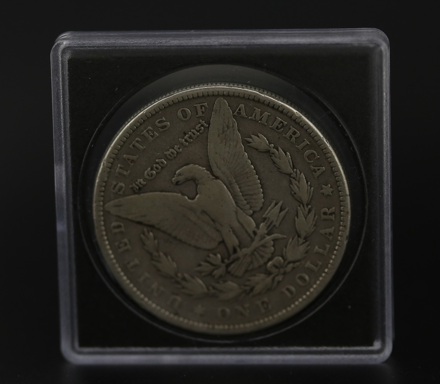 Silver United States of America Morgan Dollar Coin 1884 Encapsulated 90 ...