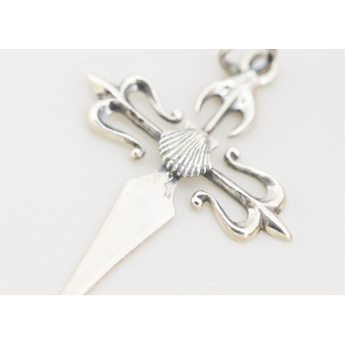660 - Two Silver Pendants and Attractively Detailed Silver Bird Motif Brooch