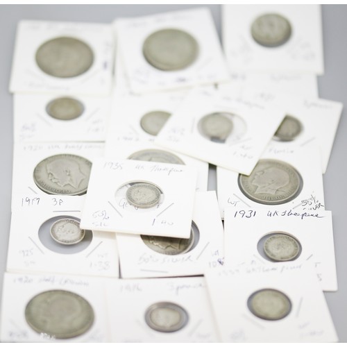 659 - Collection of Various Silver Coinage Quantity as Photographed 100 grams
