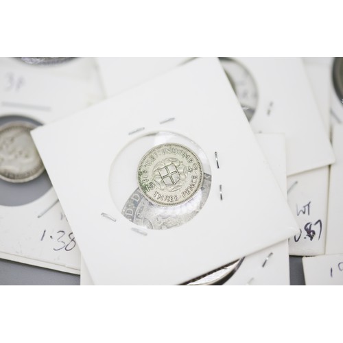 659 - Collection of Various Silver Coinage Quantity as Photographed 100 grams