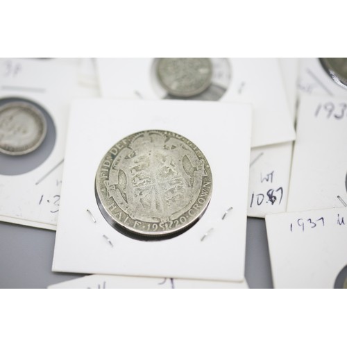 659 - Collection of Various Silver Coinage Quantity as Photographed 100 grams