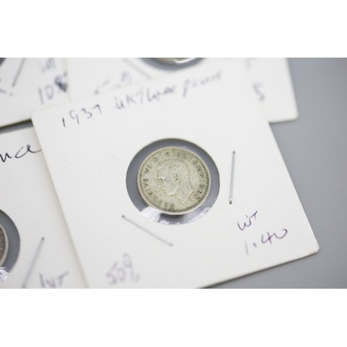 659 - Collection of Various Silver Coinage Quantity as Photographed 100 grams