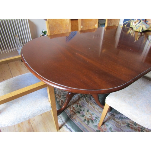 1 - Antique Mahogany Twin Pod Dining Table of Good Quality Extending to Approximately 10ft Good Original... 