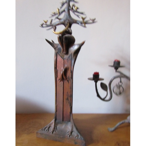 12 - Fidelma Massey Irish School Ingredients for a Sacred Life Original Bronze Sculpture 51cm Signed