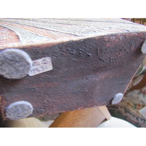 20 - Irish School Sculpture Sheep on Ridge Fired Earthenware Approximately 16 inches Wide x 14 Inches Hig... 