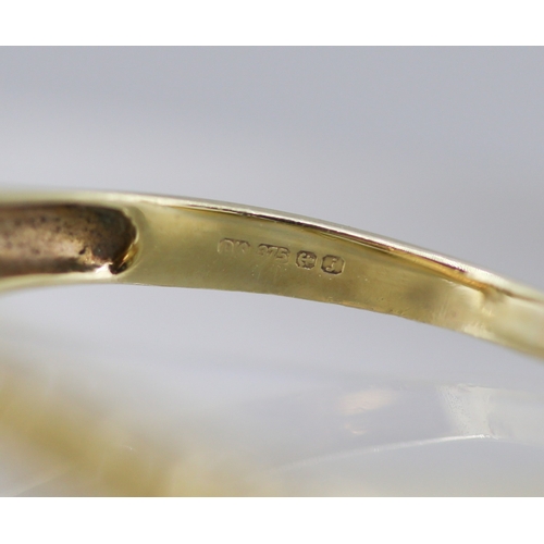 47 - Finely Detailed Citrine Set Ring with Diamond Inset and Further Citrine Set to Shoulders Mounted in ... 
