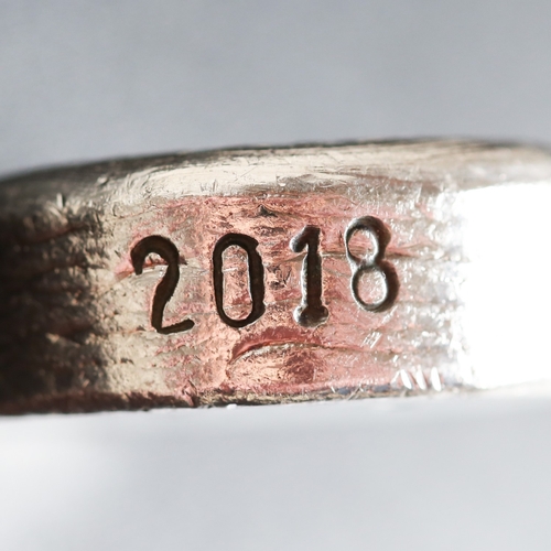 10 - Fine 999.9 Silver 3 Ounce 'The Silver Forum' Round No 16, 2018