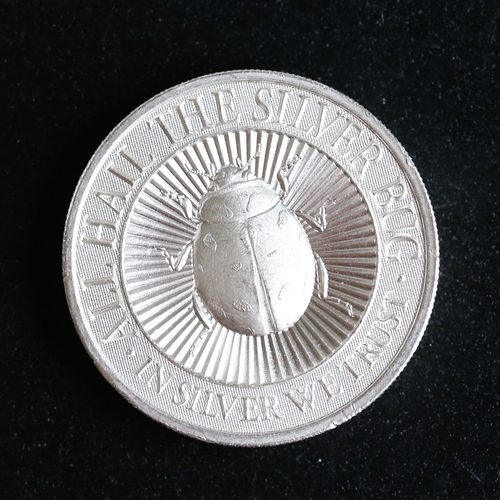 2 Ounce Fine 999.9 Silver Lady Bud High Relief Round 'All Hail the ...