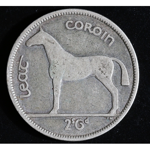 Irish Silver Half Crown Coin Leath-Choroin 1940