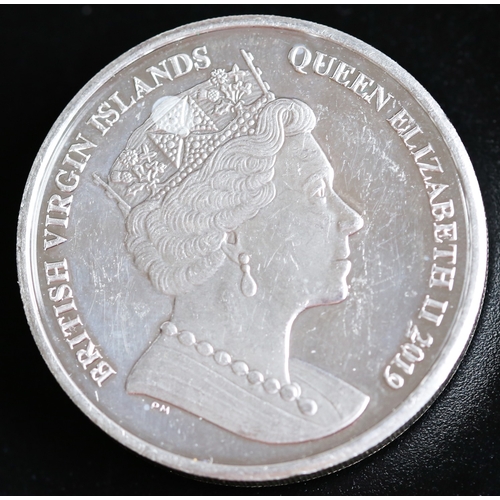6 - 2 Ounce Fine 999.9 Silver Commemorative 10 Dollar Coin 200th Anniversary of the Birth of Queen Victo... 