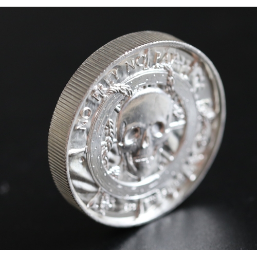 7 - 2 Ounce Fine 999.9 Silver Round Pricateer Series 'No Prey No Pay'