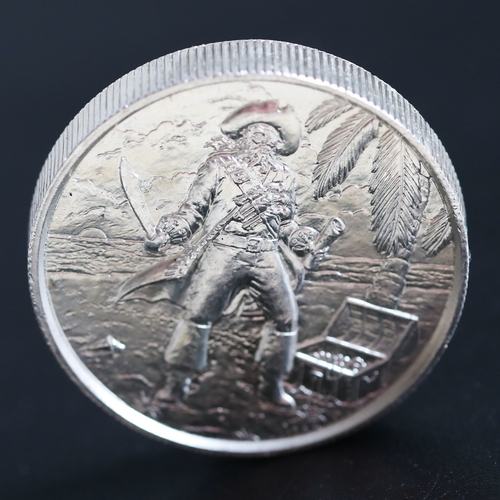 7 - 2 Ounce Fine 999.9 Silver Round Pricateer Series 'No Prey No Pay'