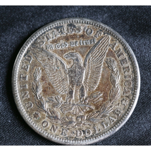 17 - Silver United States of America Morgan Dollar Coin 1921 - 90% Silver 27.3g