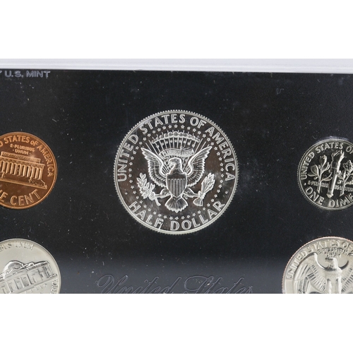 27 - 1968 United States of America Mint Proof Set, Lincoln Cent, Jefferson Nickel, Roosevelt Dime, Washin... 