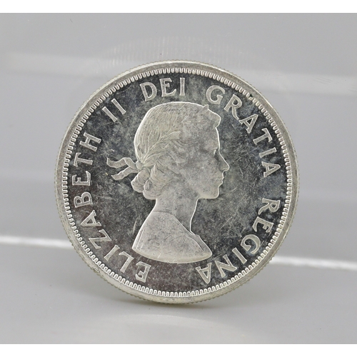 40 - Silver Canada Dollar Coin '100th Anniversary of the Charlottetown and Quebec Conferences' Queen Eliz... 