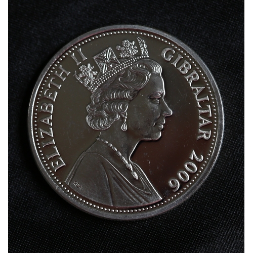 8 - Sterling Silver Commemorative Five Pounds 1 oz Coin 'Roll Out of The Concorde Prototype' Queen Eliza... 